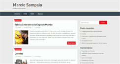 Desktop Screenshot of marciosampaio.com